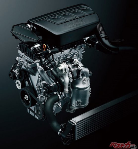 パワートレーンはスズキが中心となって開発するという。クロスビーに搭載される直列3気筒、1Lターボをべースにするというのが有力だが、スイフトスポーツ用直4、1.4Lターボの排気量を縮小するという可能性もある