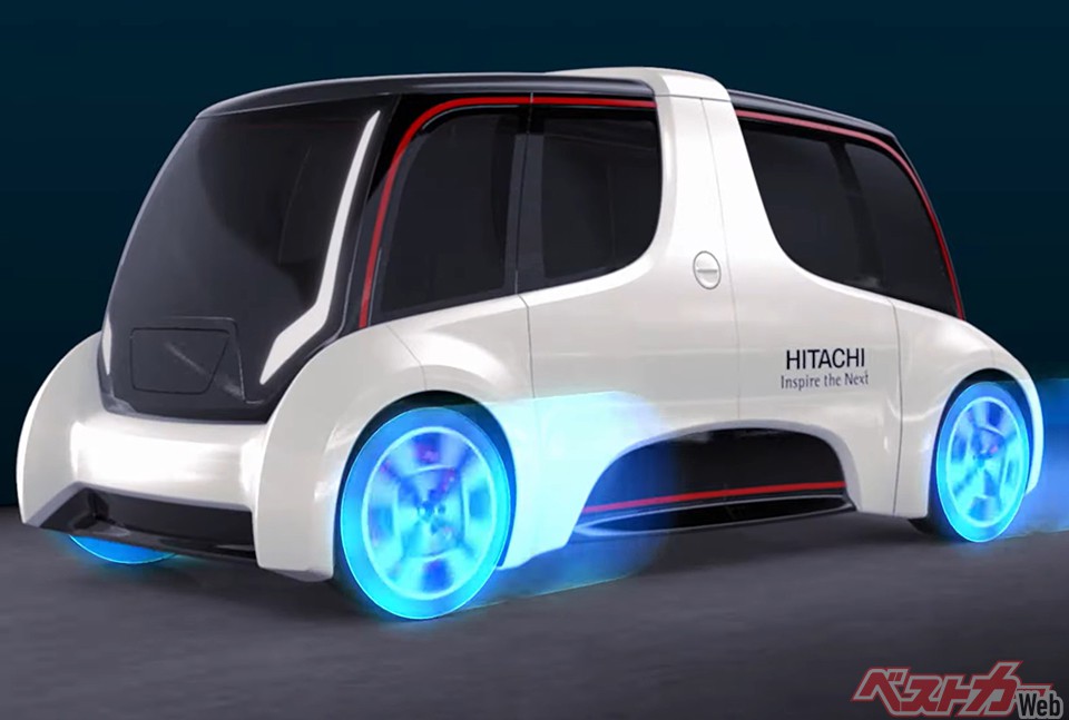 日立の公式動画から。従来のモーターに比べてエネルギー効率がよく、航続距離が最大2割ほど伸びるというから、おおいに期待したい