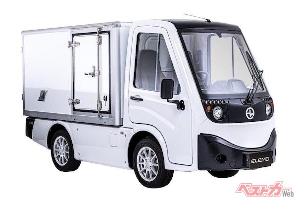 日本のEVベンチャー企業、HWエレクトロ社から発売された多用途小型商用EV「エレモ」