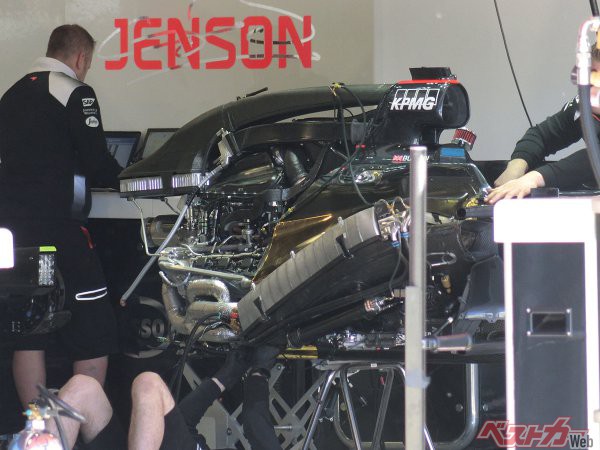 2015年日本グランプリでは「GP2エンジン」と呼ばれたが、実際にはルノーと同等のパワーは出ていた
