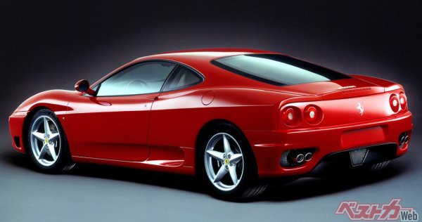 360モデナ(1999~2005)。フェラーリがF1で先鞭をつけたセミオートマチックの技術を取り入れた「F1マチック」を搭載