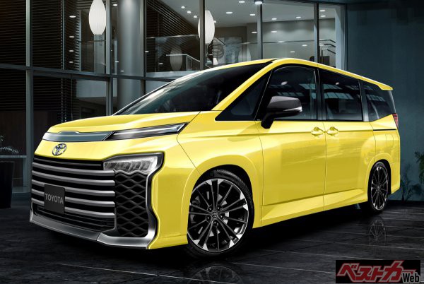 新型ヴォクシー(予想CG)