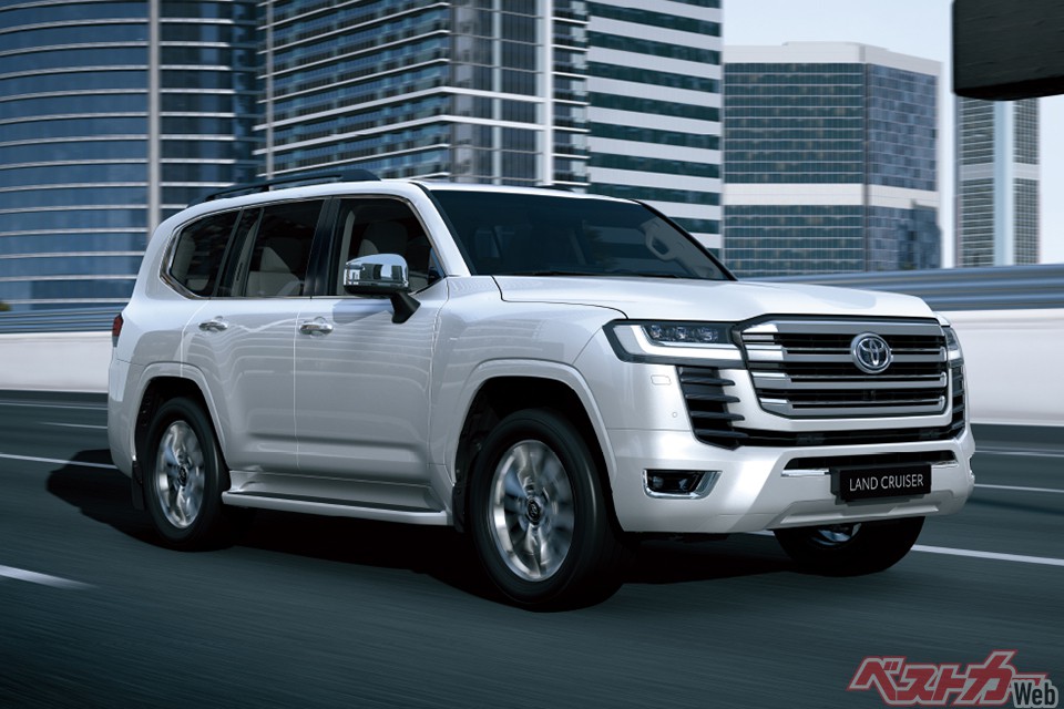納車が1〜2年先と言われる新型ランドクルーザー。一刻も早い納期の短縮を願いたい