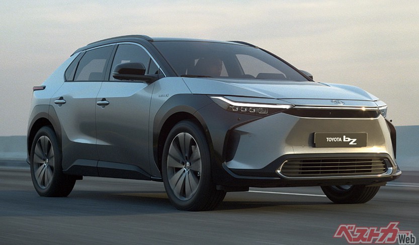 駆動方式もFF、RR、4WDが選択できるから多種多様なクルマに使える。2022年発売のbZ4X(写真)からスタート