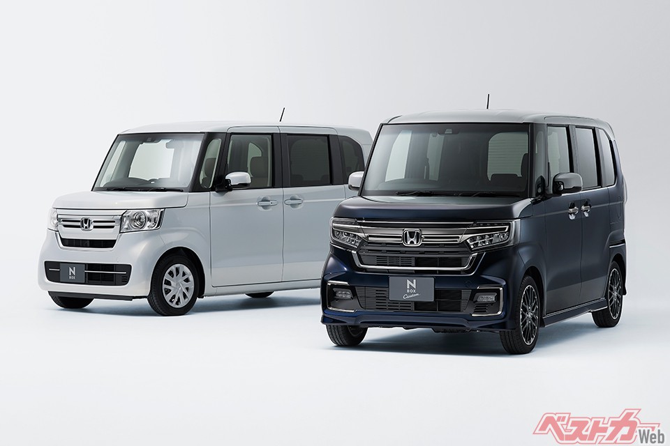 新車販売台数が多いN-BOXなどは未使用車や登録済み新車がおすすめだ