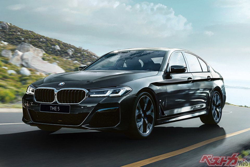 国産車と同様、輸入車の新古車も探すのに苦労する。写真はBMW 5シリーズ