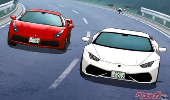 Mfゴースト アニメ化記念 総額2億円 世界のスポーツカー8 台が音声収録のため Jariテストコースに大集結 Vol 3 自動車情報誌 ベストカー Mfゴースト アニメ化記念 総額2億円 世界のスポーツカー8 台が音声収録のため Jariテストコースに大集結 Vol 3 自動車情報誌 ベストカー