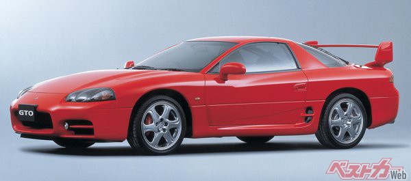 三菱・GTO（1990-2001）写真は1998年登場の最終型