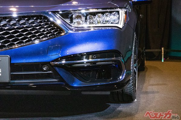 Honda SENSING Eliteを搭載したホンダ レジェンドはLiDARと呼ばれるレーザー光を使ったセンサーを採用