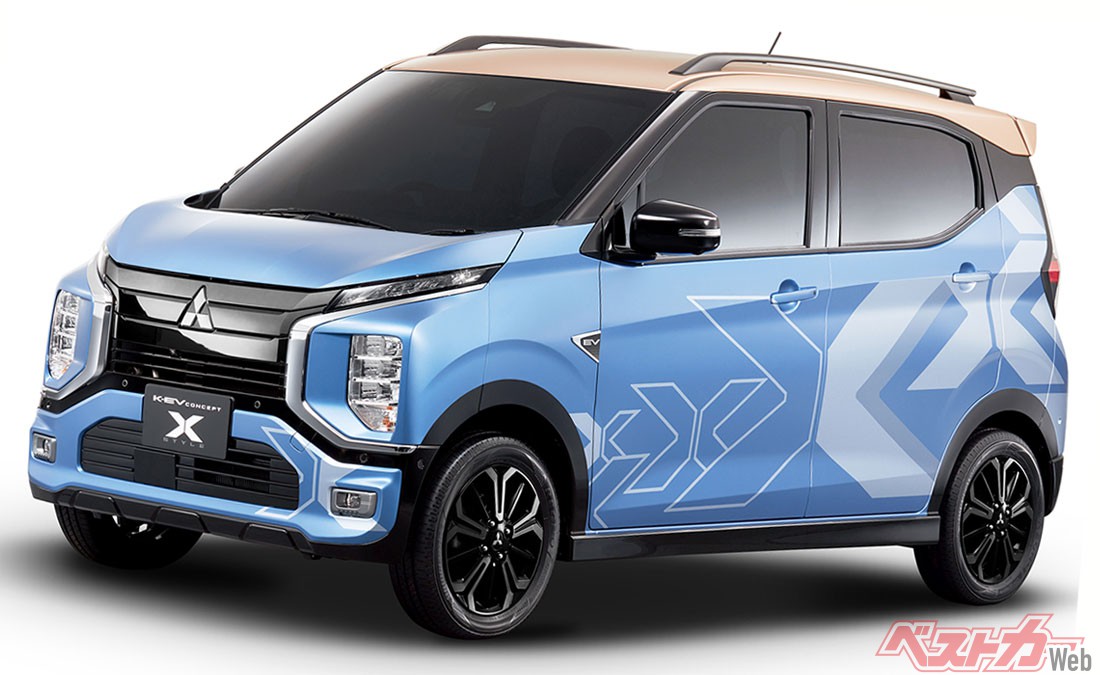 新型軽EVが「生」で幕張メッセに登場!! マジでこのまま発売!! 三菱&日産軽EVの実力と可能性