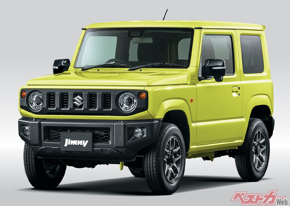 スズキ ジムニー。乗り心地の悪さや軽にしては燃費が悪いものの、世界トップクラスの悪路走破性を持つ。ベーシックグレードグレードのXG、もちろんマニュアルも選択可能で頭金50万円の60回残価設定ローンを組むと月1万8800円