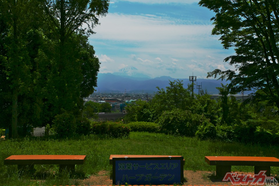 富士山も見える展望台を設置