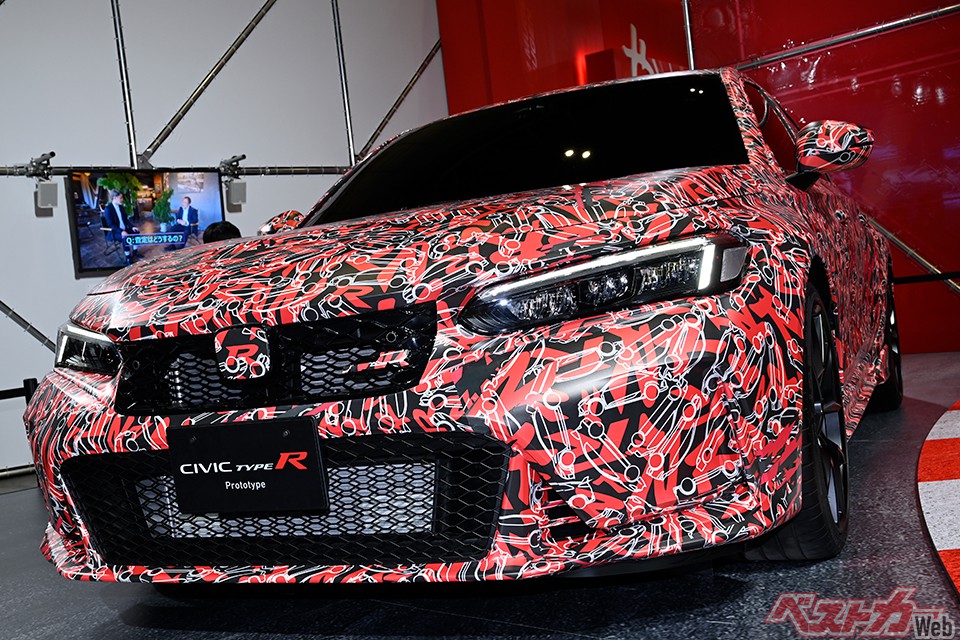 2022年デビュー決定!! 東京オートサロンで先行公開されたホンダ シビックタイプR&ヴェゼルモデューロX