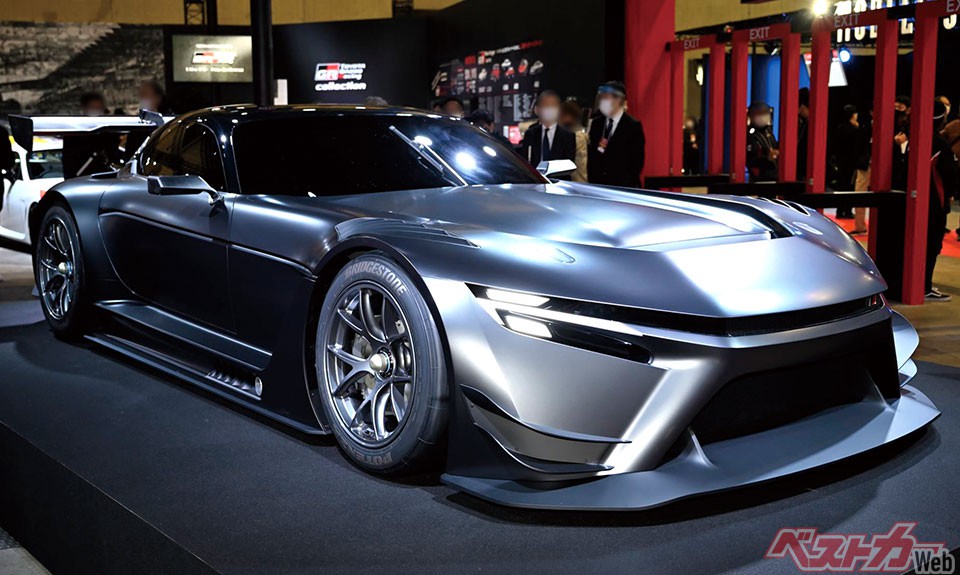 1月14日、東京オートサロンプレスデーの場で発表された「GR GT3コンセプト」