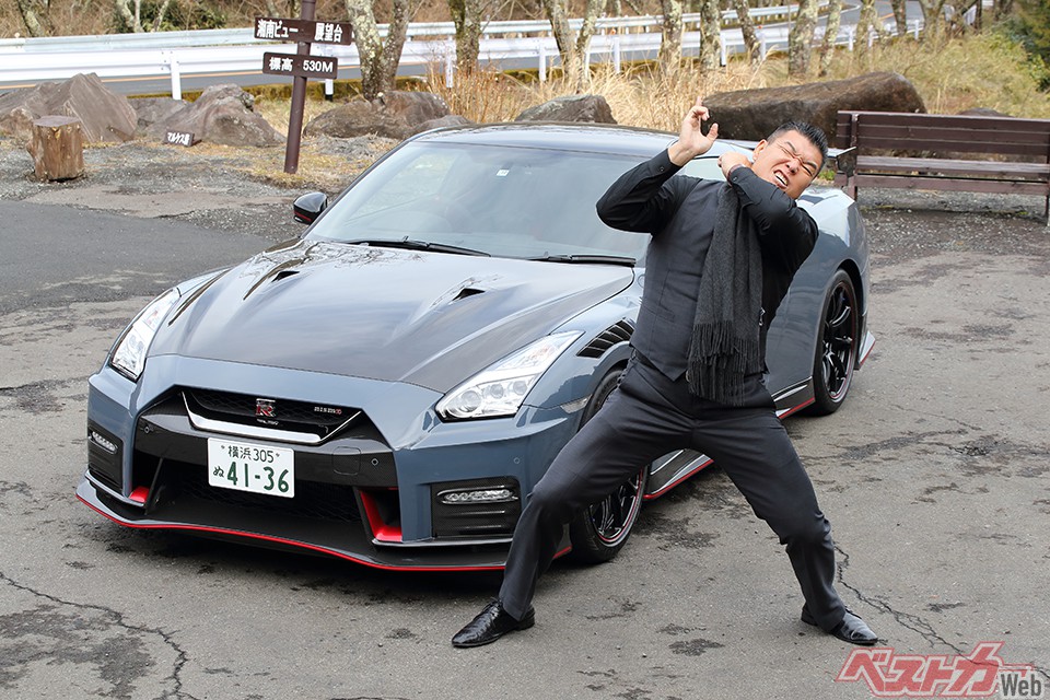 相手にとって不足なし!! 小川直也がGT-R NISMO試乗一本勝負!!