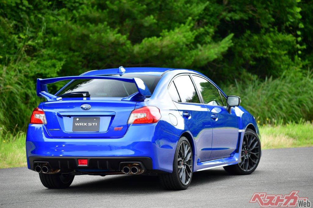 スバル WRX STI S4 VB系 リアウイング 大型スポイラー リアトランク ...