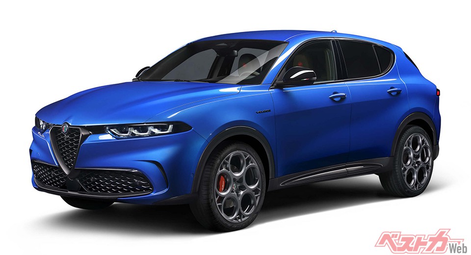 アルファ・ロメオ トナーレ。世界初の「NFTデジタル証明書」を採用。個体ごとの残価を修正不能なデジタル情報として記録、残価を保護するという