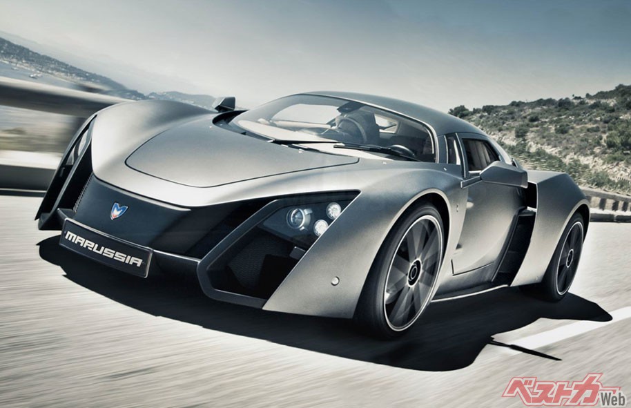 マルシャB2。車重1100kgに軽量化され、0-100km/h加速は3.2秒。爆発的なスピードは、世界のライバルに肩を並べる実力……だ!?(写真はマルシャ・モーターズホームページより)