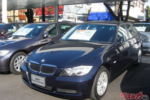 2005年～2012年まで販売されたE90型BMW3シリーズ（写真はイメージです）