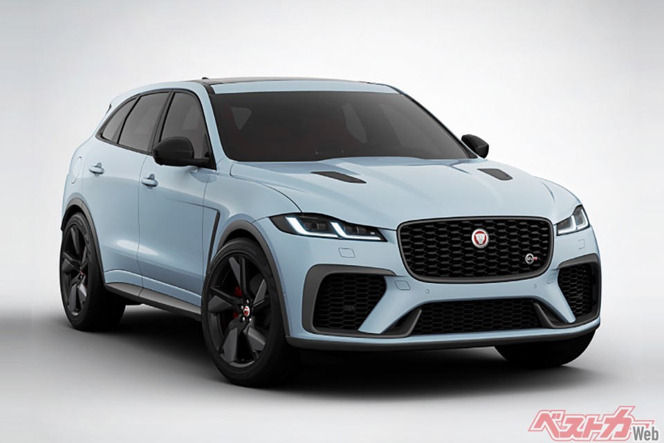 ジャガー F-PACE SVR ジャパンSVエディション/F-PACE R-ダイナミクス SVカラーエディション。価格はいずれも1646万円だ