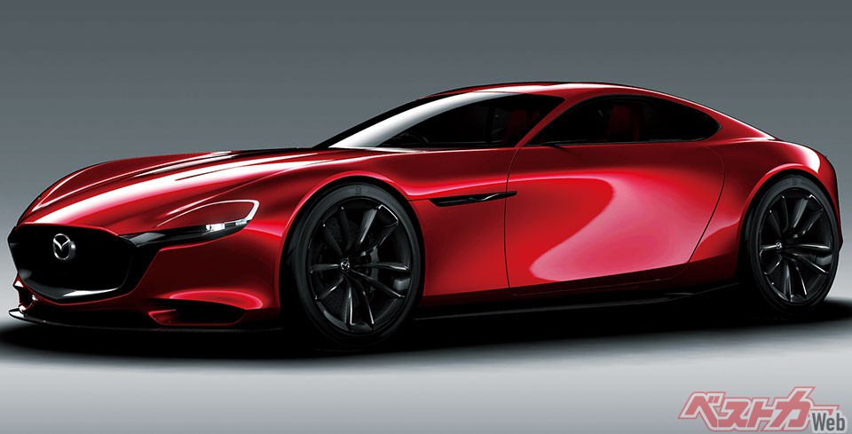 2015年の東京モーターショーに出展したRXビジョン。この衝撃的なデザインがGRブランドで復活したことは何を暗示しているのか?