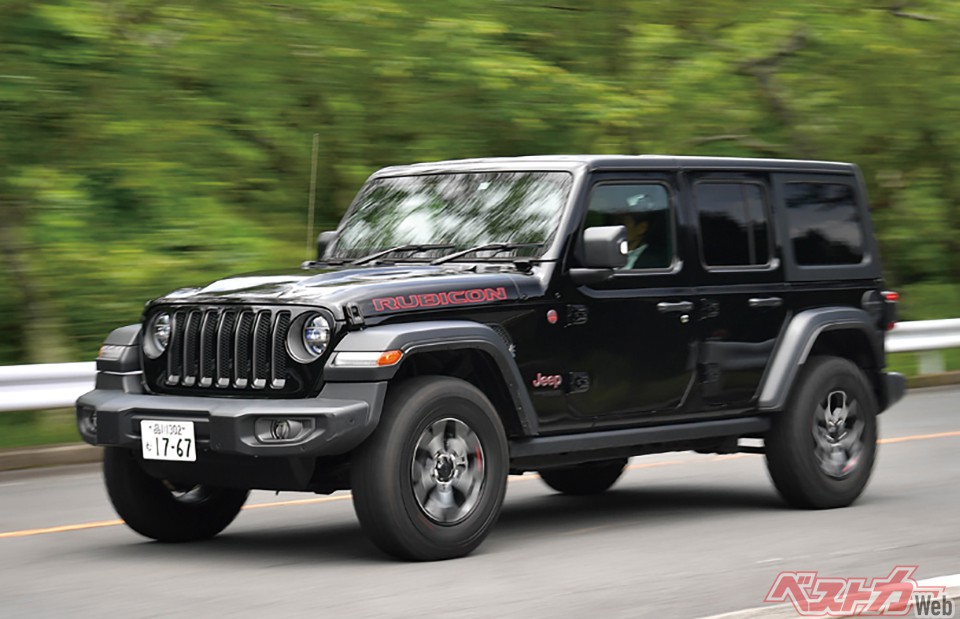 アメ車といったら外せないのがジープ ラングラー。日本の若者にも売れまくっている