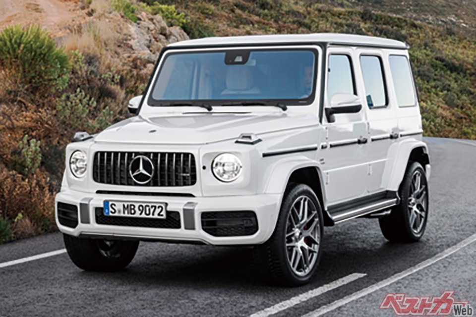 G63 AMGは2218万円と超高額だが、AMGモデルのなかで超人気でバカ売れ