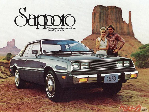 1972札幌冬季オリンピックでサッポロの名が世界的に知られたことから三菱はギャランラムダの欧州、南米向けにはサッポロという車名が付けられた