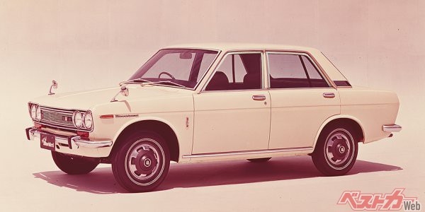 1967年から1972年にかけて販売されたブルーバード（3代目・510型系）