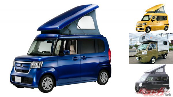 お手頃な0万円台から狙える 軽キャンパーオススメ5選 自動車情報誌 ベストカー お手頃な0万円台から狙える 軽キャンパーオススメ5選 自動車情報誌 ベストカー