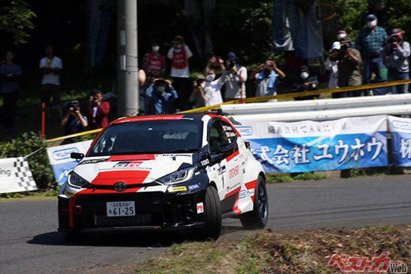 GR YARIS GR4 Rallyの勝田 範彦／木村 裕介組が3位表彰台