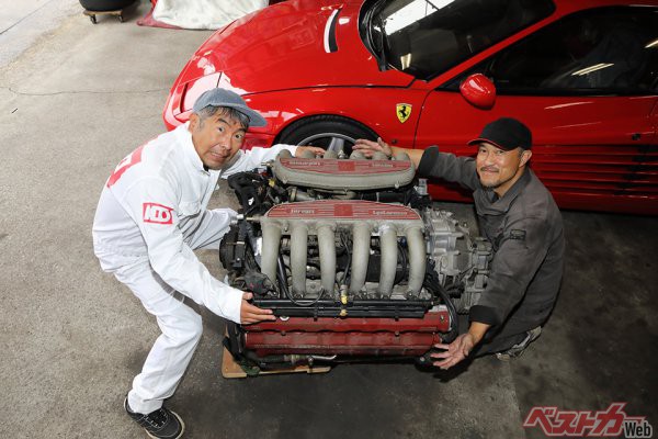 もうこれ修行だわ フェラーリ512trのエンジン降ろしで感じた 12気筒のタイムリミット 自動車情報誌 ベストカー もうこれ修行だわ フェラーリ512trのエンジン降ろしで感じた 12気筒のタイムリミット 自動車情報誌 ベストカー