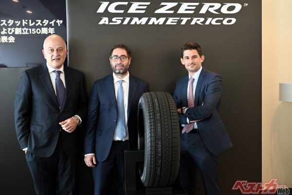 ピレリの最新スタッドレスタイヤが創業150周年の記念イヤーに登場　ICE ZERO ASIMMETRICO