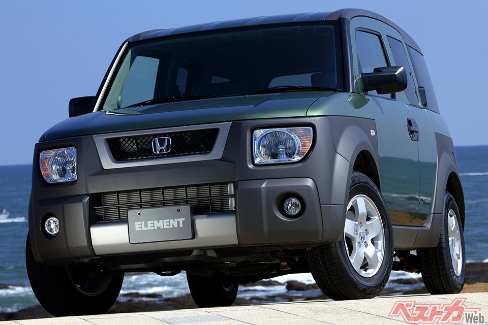 ホンダ エレメントの中古相場がじわじわ上昇中! 大人気ラシーンに続く?