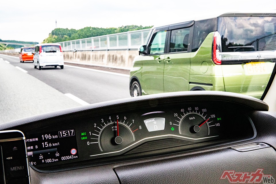 利用するなら必読・要注意！ 高速道路120km/h区間 軽＆コンパクトカー