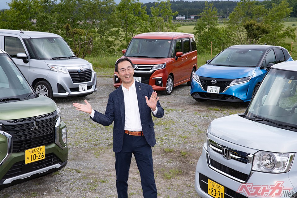 ひと口にハイトワゴン系軽自動車&コンパクトカーと言っても、それぞれ乗り比べると100km/hを超える速度域で明確な差を感じる