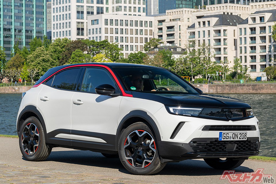 オペルの日本導入予定は3車種。残念ながら時期は未定。モッカも日本上陸予定だ