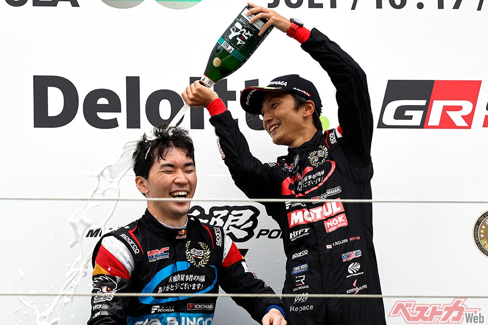 「とにかく勝ちを狙う。今後もその姿勢一本で行きます」スーパーフォーミュラ笹原右京初優勝インタビュー(後編)
