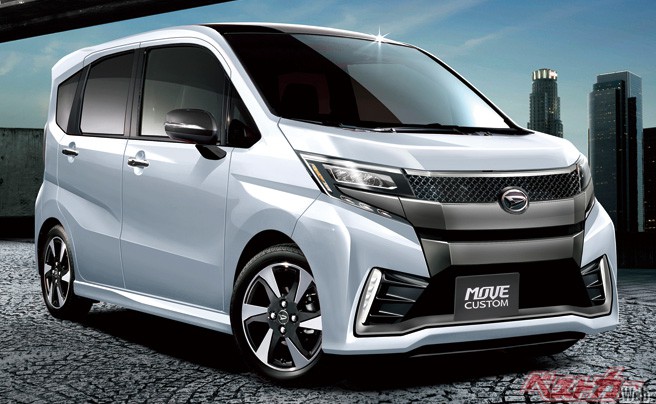 ダイハツ 新型ムーヴ。ロッキーに採用されたe-SMART HYBRIDなど、電動化にも期待したい(<br>画像はベストカー編集部による予想CG)