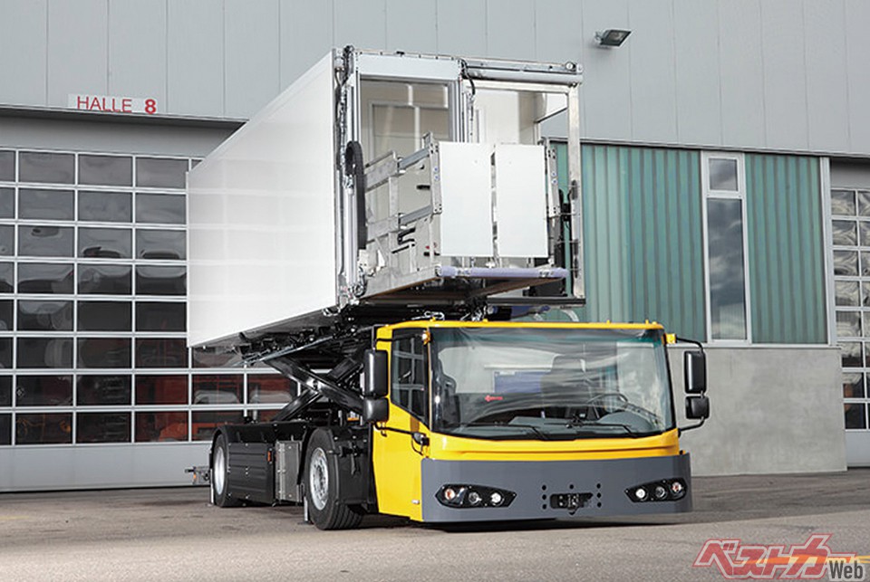 カマーグ・E-ウィーゼル 空港ケータリング車(ドイツ)