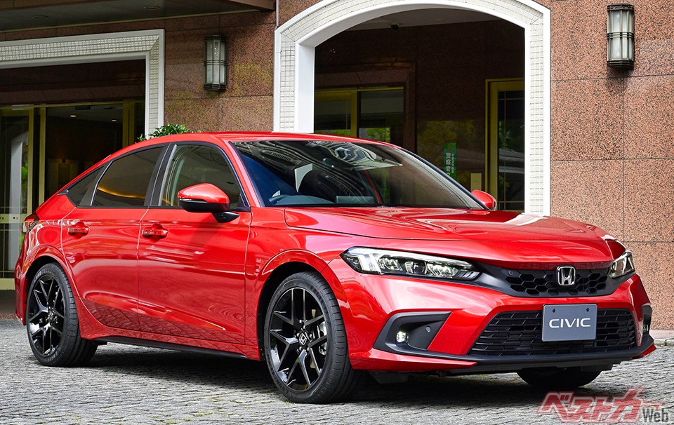 北米カー・オブ・ザ・イヤー2021-2022のイヤーカーに輝いたホンダシビック。2018年のアコード以来4年ぶりにホンダのモデルが受賞!