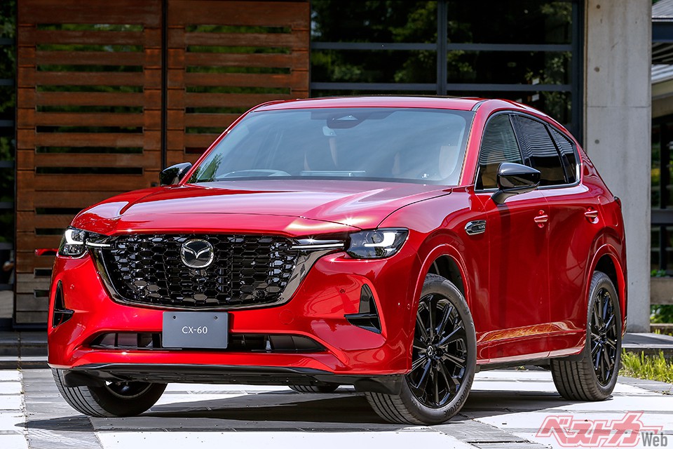 マツダのラージ商品群第1弾として登場したCX-60。2022年9月から販売を開始