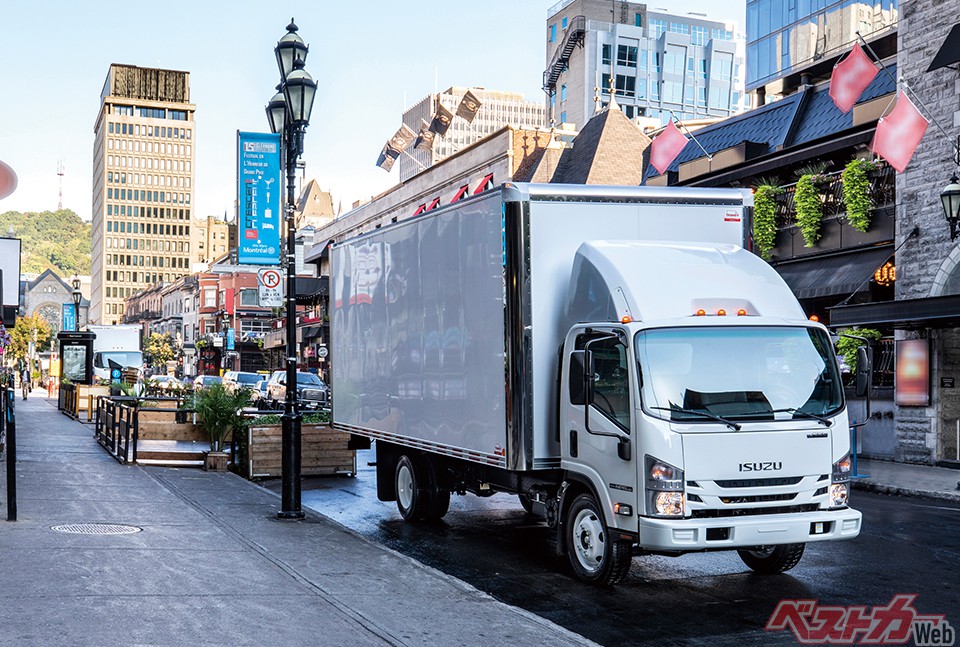 いすゞNPR-HD ドライバン