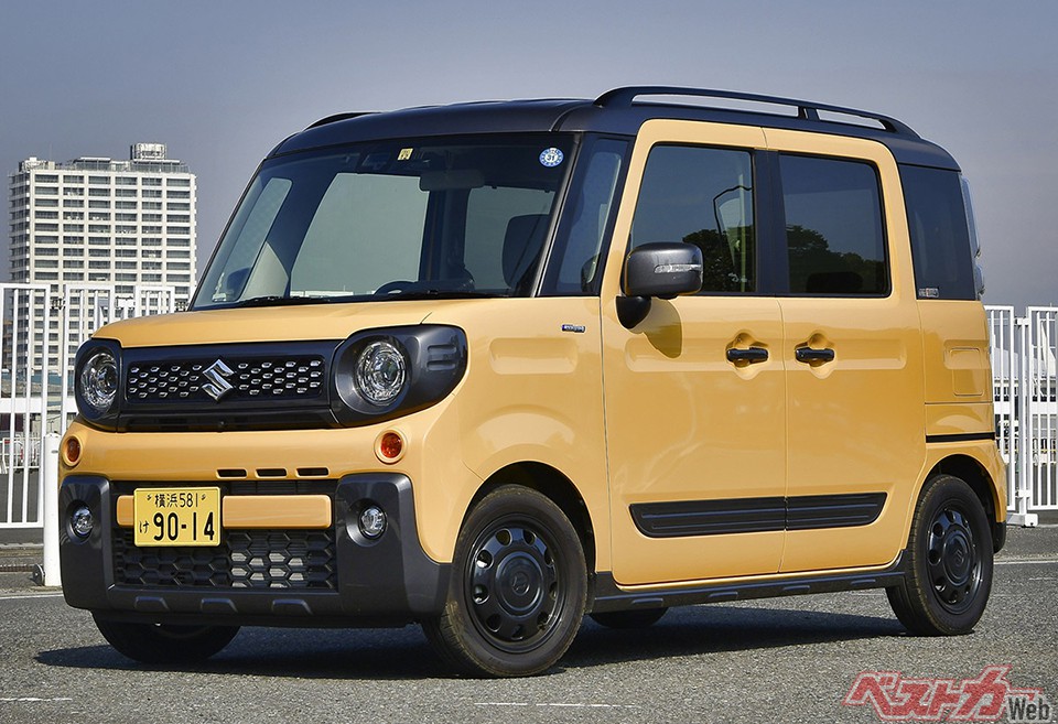 スズキ スペーシアはスーパーハイトワゴン軽の絶対王者にないSUVタイプのギア(写真)をラインナップ