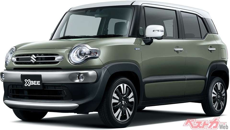 スズキ クロスビー。価格は184万300~224万5100円。なおブラウンアクセントパッケージの価格は3万8500円だ