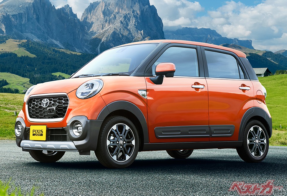 「軽を取り扱うが積極的に売らない」のと「軽を取り扱わない」のは雲泥の差があるのだ(写真はトヨタのピクシス ジョイ)