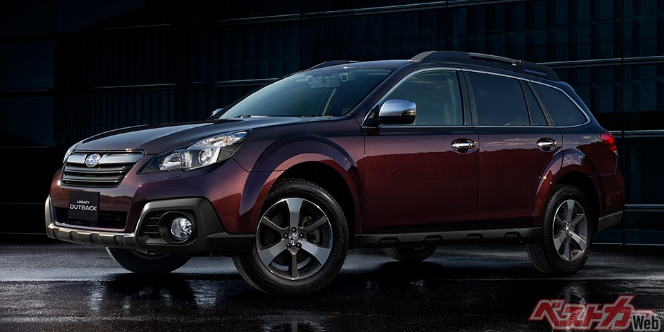 写真は2代前のレガシィアウトバック。総額130万円付近に狙い目物件が多い