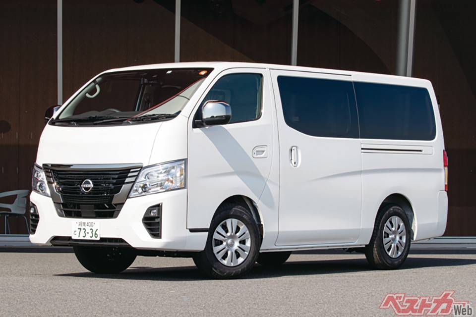 【日本×日本/日産×三菱】日産 キャラバン。車名はNV350が取れてキャラバンとなった