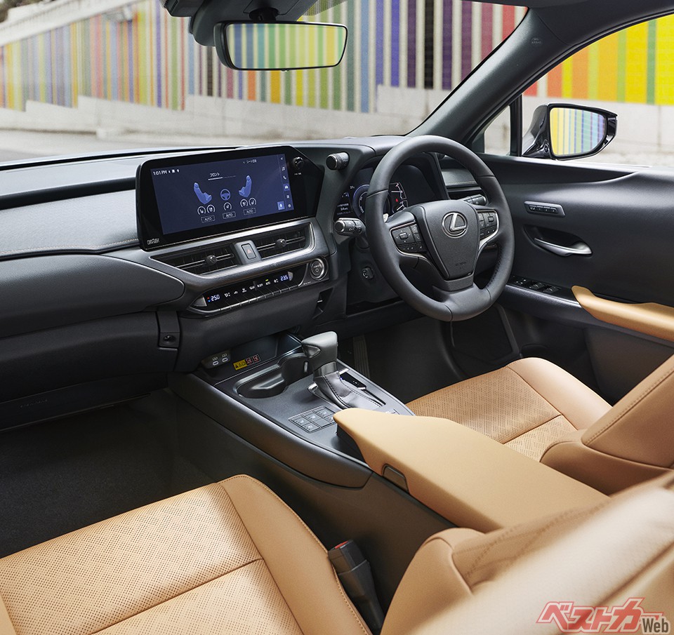 大型化/高輝度化した12.3インチディスプレイで使い勝手が向上したインパネまわり