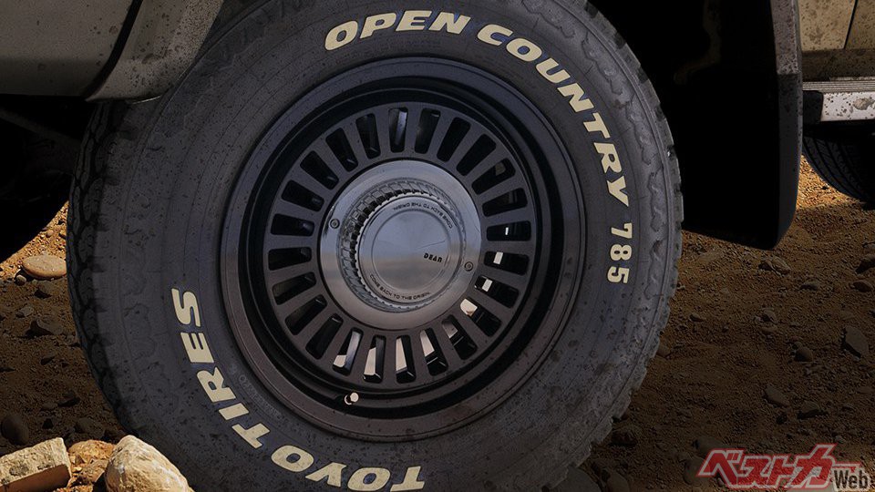 タイヤも復刻ブーム!? 祝オープンカントリー40周年!! まさかの旧 タイヤも復刻ブーム!? 祝オープンカントリー40周年!! まさかの旧